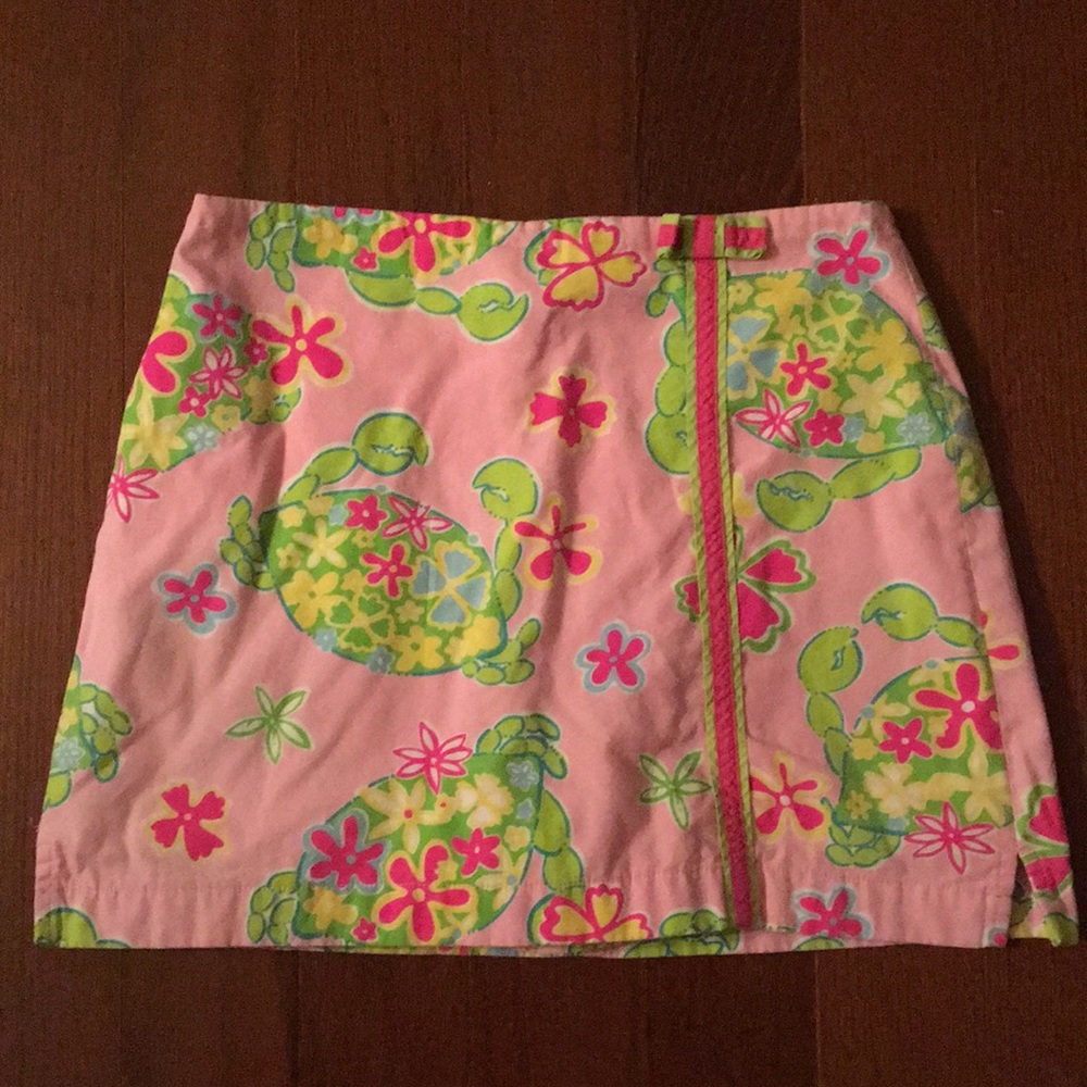 Lilly Pulitzer floral skort